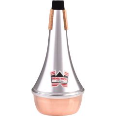 Denis Wick Sourdine trombone droite aluminium fond cuivre - Vue 1